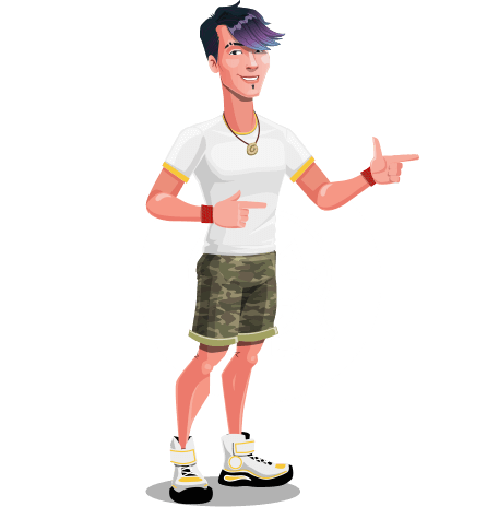 Modern Teenager Boy Puppet